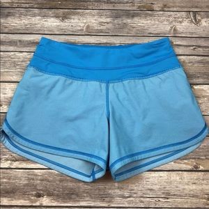 Lululemon Groovy Run Shorts Beach Blanket Blue